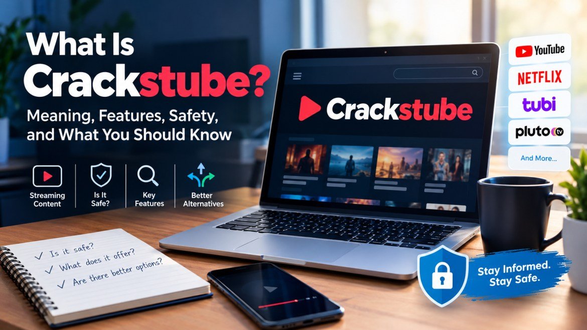 What is Crackstube guide explaining website safety and online streaming alternatives