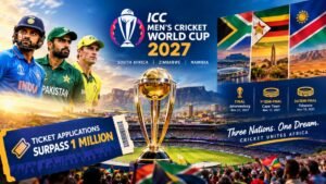 ICC Cricket World Cup 2027 co-hosts, ticket demand and confirmed final venues